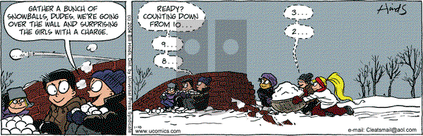 Cleats on Saturday January 10, 2004 Comic Strip