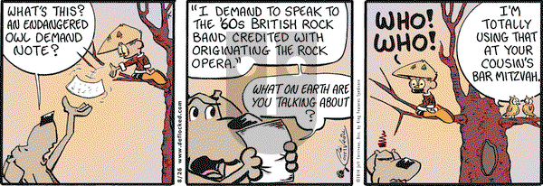 DeFlocked on Tuesday August 26, 2014 Comic Strip