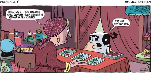 Pooch Cafe on Sunday October 4, 2015 Comic Strip
