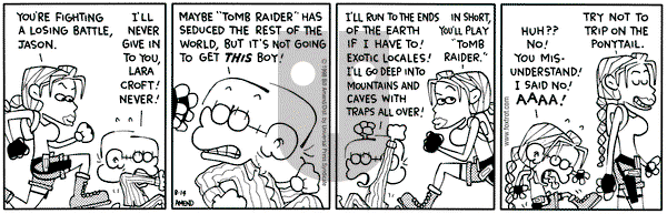 FoxTrot on Friday August 14, 1998 Comic Strip