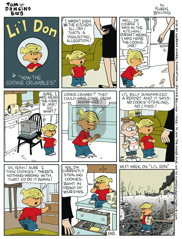 Tom the Dancing Bug on Friday September 27, 2019 Comic Strip
