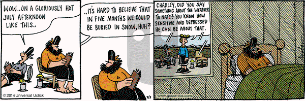 Overboard on Thursday July 3, 2014 Comic Strip