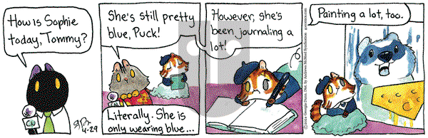 Breaking Cat News - Monday April 29, 2024 Comic Strip