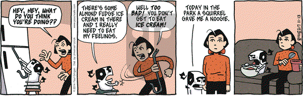 Pooch Cafe on Thursday November 13, 2014 Comic Strip