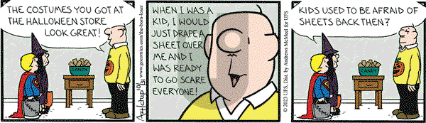 The Born Loser on Tuesday October 31, 2023 Comic Strip
