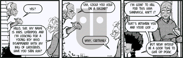 The Boondocks on Saturday June 28, 2014 Comic Strip