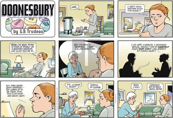 Doonesbury on Sunday January 20, 2008 Comic Strip