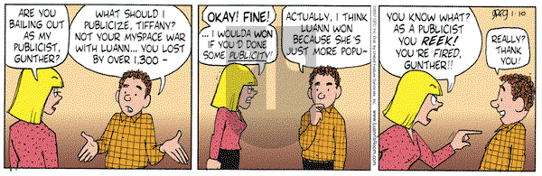 Luann on Wednesday January 10, 2007 Comic Strip