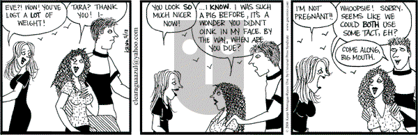 Clear Blue Water on Tuesday May 13, 2008 Comic Strip