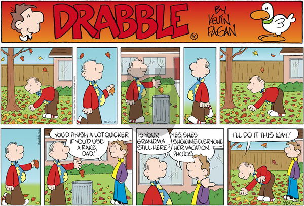 Drabble on Sunday October 21, 2012 Comic Strip