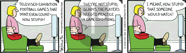 The Born Loser on Thursday August 23, 2018 Comic Strip