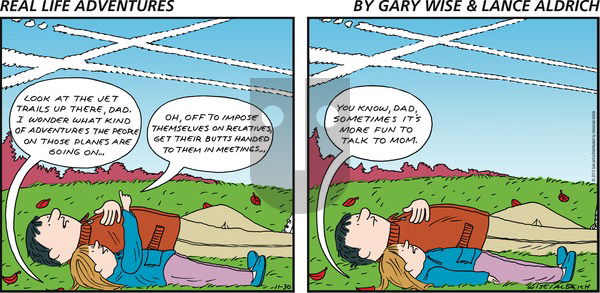 Real Life Adventures on Sunday November 30, 2014 Comic Strip