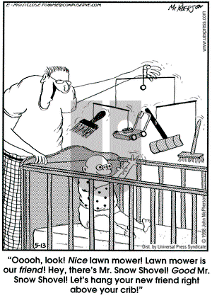 Close to Home on Wednesday May 13, 1998 Comic Strip