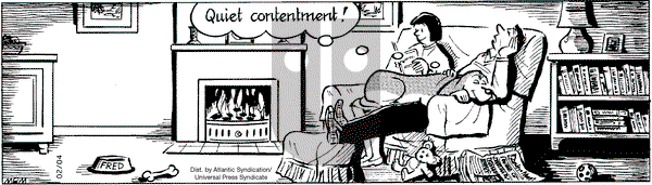 Fred Basset on Wednesday February 4, 2009 Comic Strip