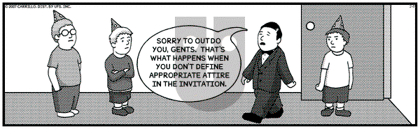 F Minus on Thursday February 8, 2007 Comic Strip