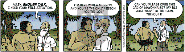 Alley Oop - Wednesday January 16, 2019 Comic Strip