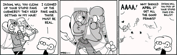 FoxTrot on Friday November 1, 2002 Comic Strip