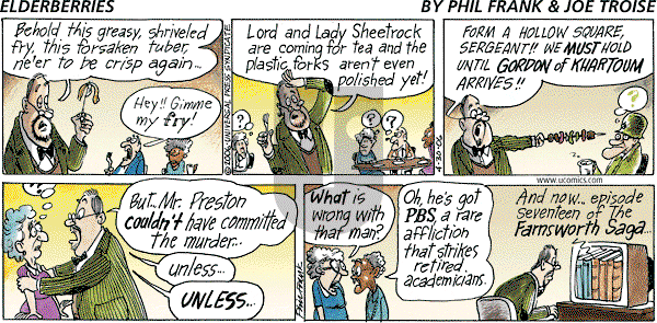 The Elderberries on Sunday April 30, 2006 Comic Strip