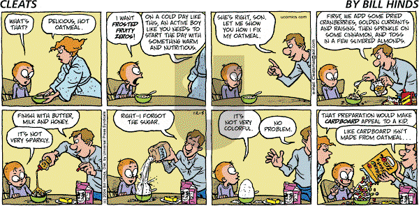 Cleats - Sunday December 5, 2004 Comic Strip