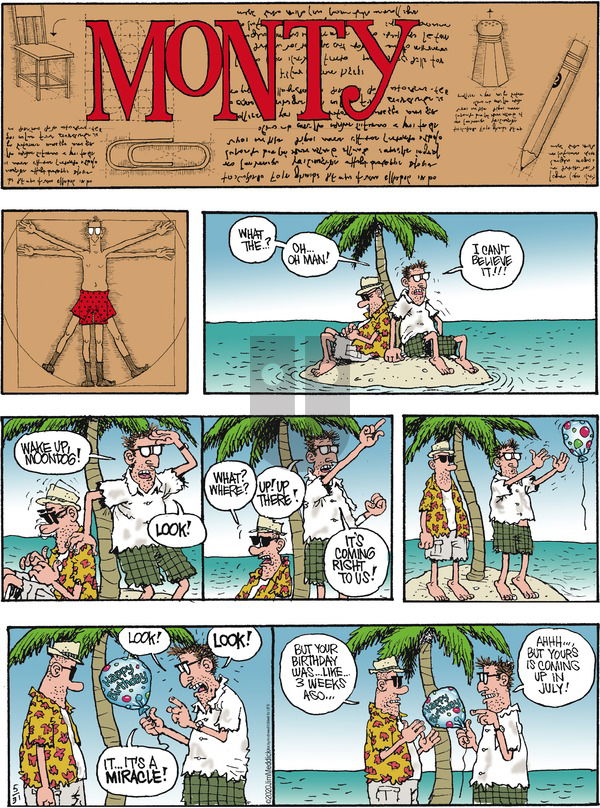 Monty on Sunday May 31, 2020 Comic Strip