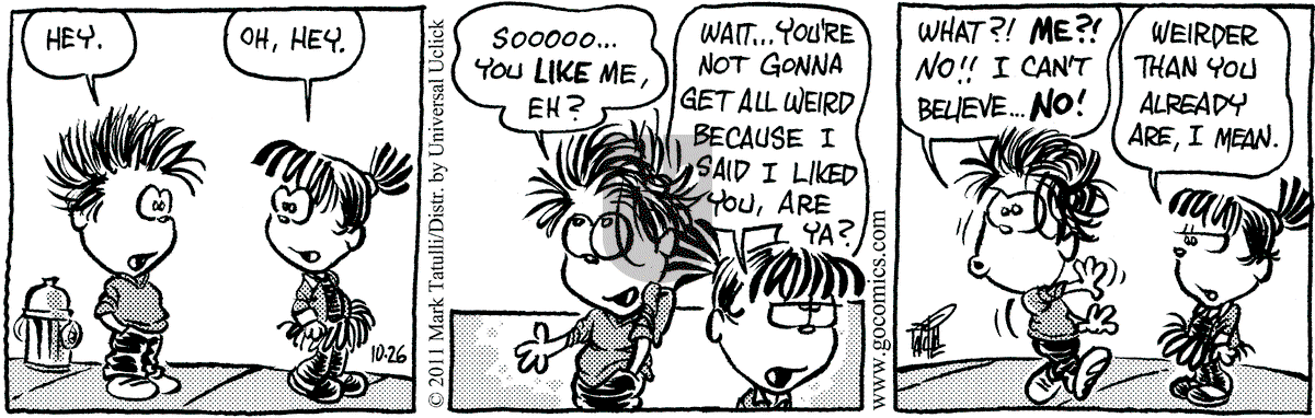 Heart of the City - Wednesday October 26, 2011 Comic Strip