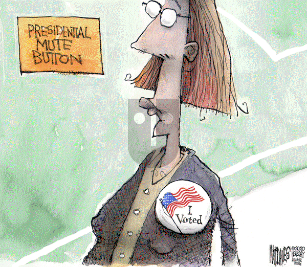 Matt Davies on Thursday October 1, 2020 Comic Strip