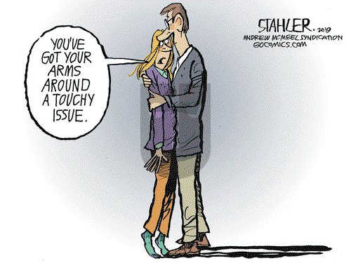 Jeff Stahler on Tuesday April 2, 2019 Comic Strip