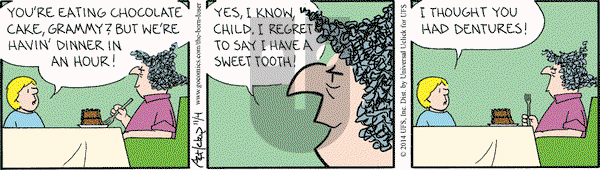 The Born Loser on Tuesday November 4, 2014 Comic Strip