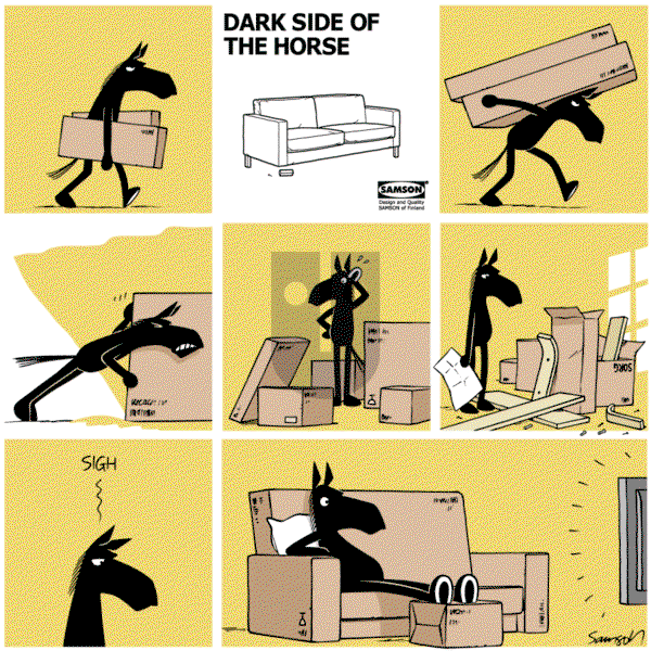 Dark Side of the Horse on Monday October 27, 2014 Comic Strip