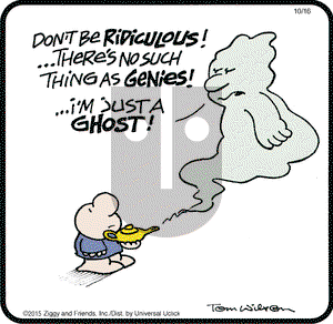 Ziggy on Friday October 16, 2015 Comic Strip