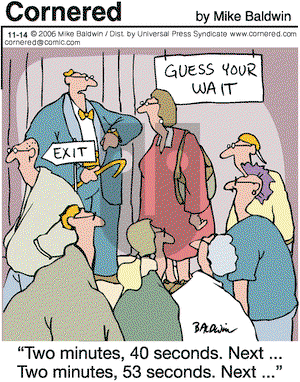 Cornered on Tuesday November 21, 2006 Comic Strip