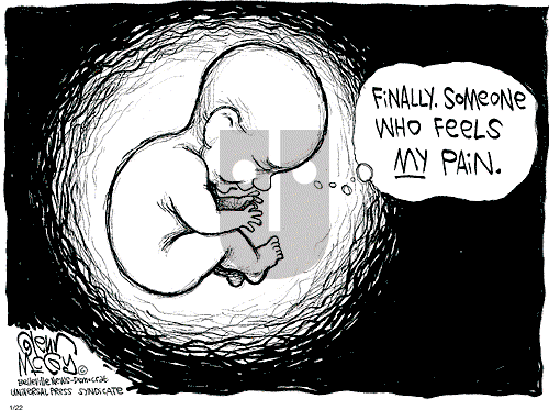 Glenn McCoy on Monday January 22, 2001 Comic Strip