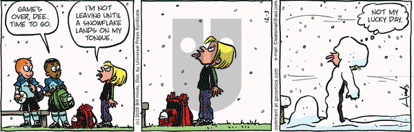 Cleats on Wednesday December 3, 2008 Comic Strip