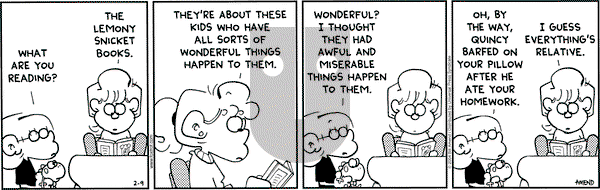 FoxTrot on Monday February 9, 2004 Comic Strip