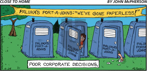 Close to Home - Sunday April 24, 2022 Comic Strip
