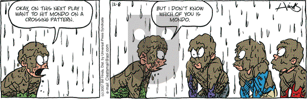 Cleats on Saturday December 8, 2007 Comic Strip
