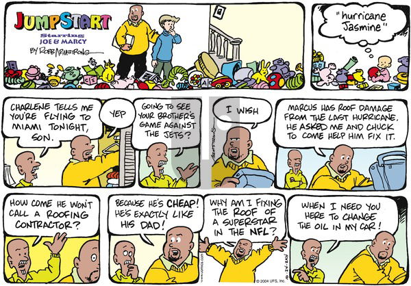 JumpStart on Sunday October 24, 2004 Comic Strip
