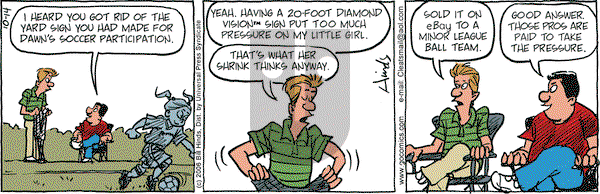 Cleats on Saturday October 14, 2006 Comic Strip