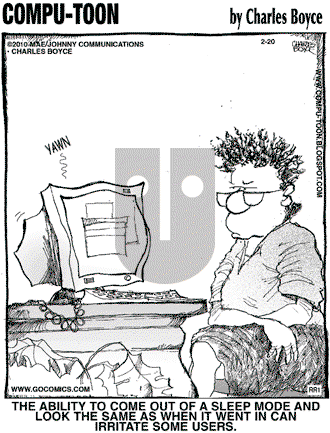 Compu-toon on Saturday February 20, 2010 Comic Strip