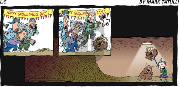 Lio on Sunday February 2, 2020 Comic Strip