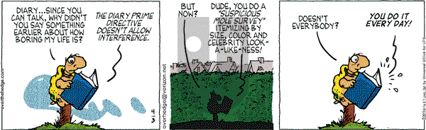 Over the Hedge - Wednesday April 3, 2013 Comic Strip