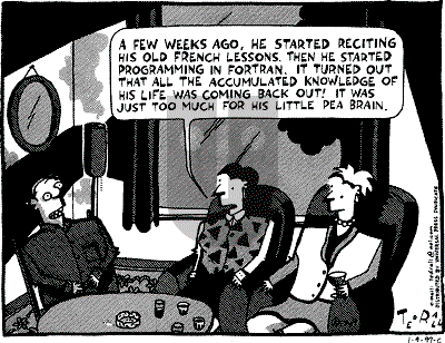 Ted Rall on Tuesday January 14, 1997 Comic Strip