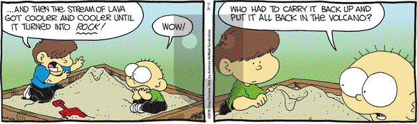 The Buckets on Tuesday July 31, 2018 Comic Strip