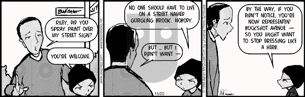 The Boondocks - Friday October 22, 1999 Comic Strip
