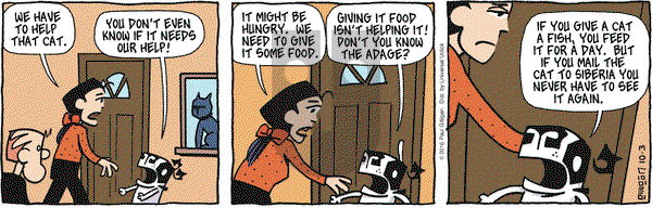 Pooch Cafe on Monday October 3, 2016 Comic Strip