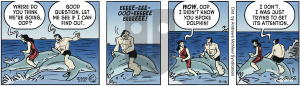 Alley Oop on Monday September 16, 2019 Comic Strip