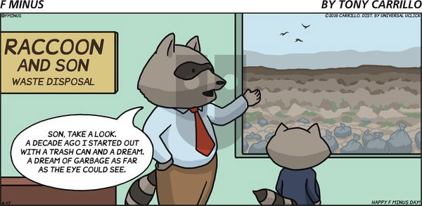 F Minus on Sunday April 17, 2016 Comic Strip