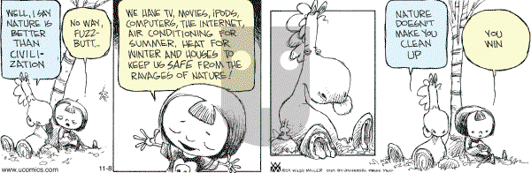 Non Sequitur - Monday November 8, 2004 Comic Strip