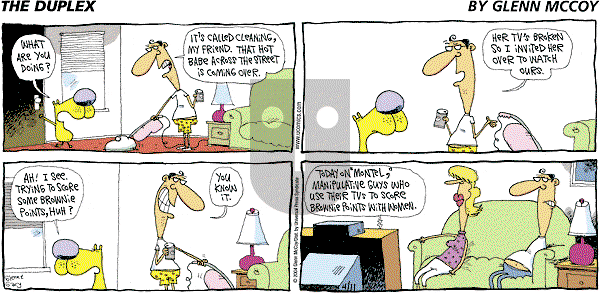 The Duplex on Sunday April 11, 2004 Comic Strip