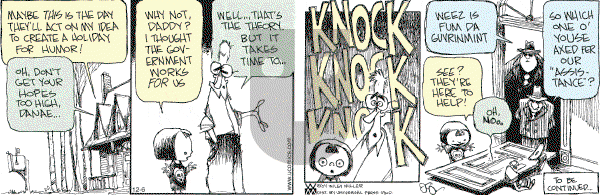 Non Sequitur on Monday December 6, 2004 Comic Strip